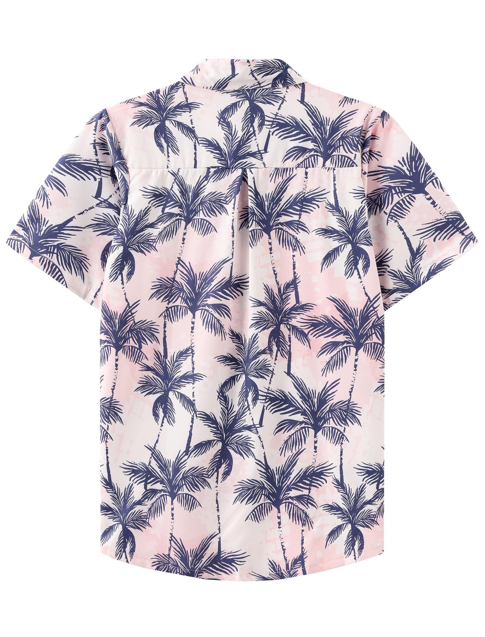Funky Casual Hawaiian Shirt Women Button Down Short Sleeve Print Shirt