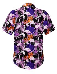 Hawaiian Shirts for Women Hawaiian Summer Short Sleeve Casual Relaxed Fit Button Down