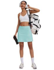 Women's Athletic Skirts Lightweight Golf Skirts Inner Shorts Tennis Running Workout Sports Skirts