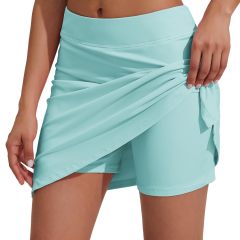 Women's Athletic Skirts Lightweight Golf Skirts Inner Shorts Tennis Running Workout Sports Skirts