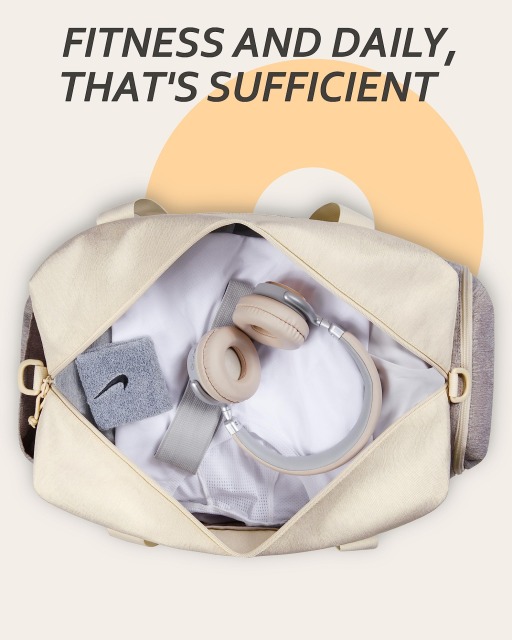 Gym Bags for Men Women Sports Duffle Bag Lightweight Travel Bag With Shoe Compartment Water Resistant Workout Duffle Sports Bag
