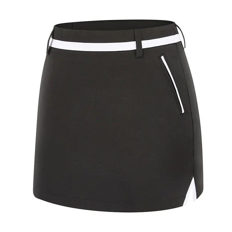 Women's Sports Tennis Skirt Golf Skirt Pleated Shorts Back Waist Pocket Golf Skirt