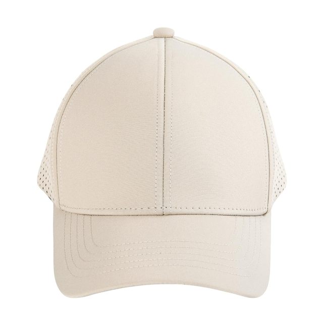 Unisex Quick Dry Baseball Cap Laser Cut Mesh Ball Cap Curved Brim Snapback Hat