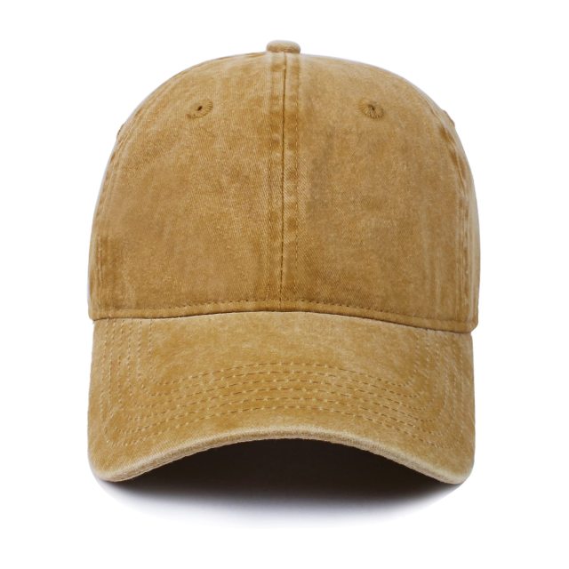 Men Women Washed Distressed Twill Baseball Cap Vintage Adjustable Dad Hat