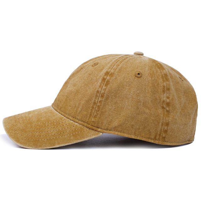 Men Women Washed Distressed Twill Baseball Cap Vintage Adjustable Dad Hat