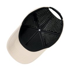 Unisex Quick Dry Baseball Cap Laser Cut Mesh Ball Cap Curved Brim Snapback Hat