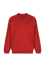 Premium Schoolwear Personalized Logo Solid Color Hoodies Unisex V-neck Sweatshirts