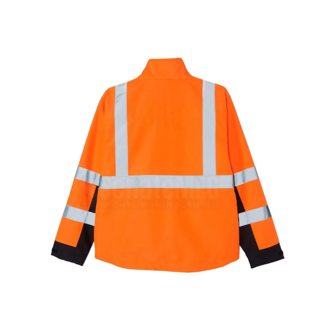 Customized Hot Sale Security OEM Workwear Safety Jackets Construction Hi Vis Clothing Reflective Work Jackets