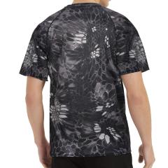 Outdoor Camo Clothes Lightweight Crew Neck Tactical Quick-drying Short Sleeve T-shirts Uniform