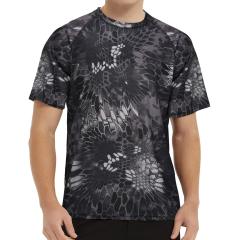 Outdoor Camo Clothes Lightweight Crew Neck Tactical Quick-drying Short Sleeve T-shirts Uniform