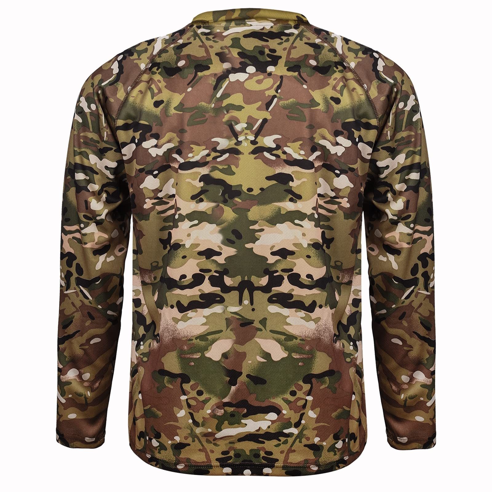 New style Multi Colors MiIlitary Wear Camouflage Shirt for Men Camouflage T Shirts Long Sleeves