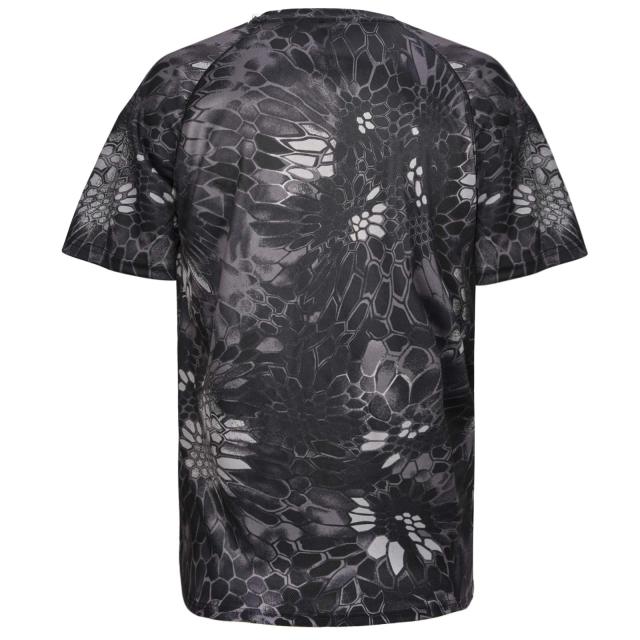 Outdoor Camo Clothes Lightweight Crew Neck Tactical Quick-drying Short Sleeve T-shirts Uniform