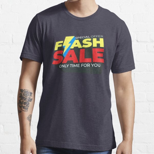 Market Promotional Staff Wear Shirt Printed Shirt Classic Crew Neck T-Shirt