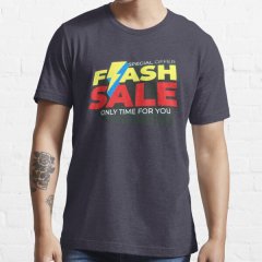 Market Promotional Staff Wear Shirt Printed Shirt Classic Crew Neck T-Shirt