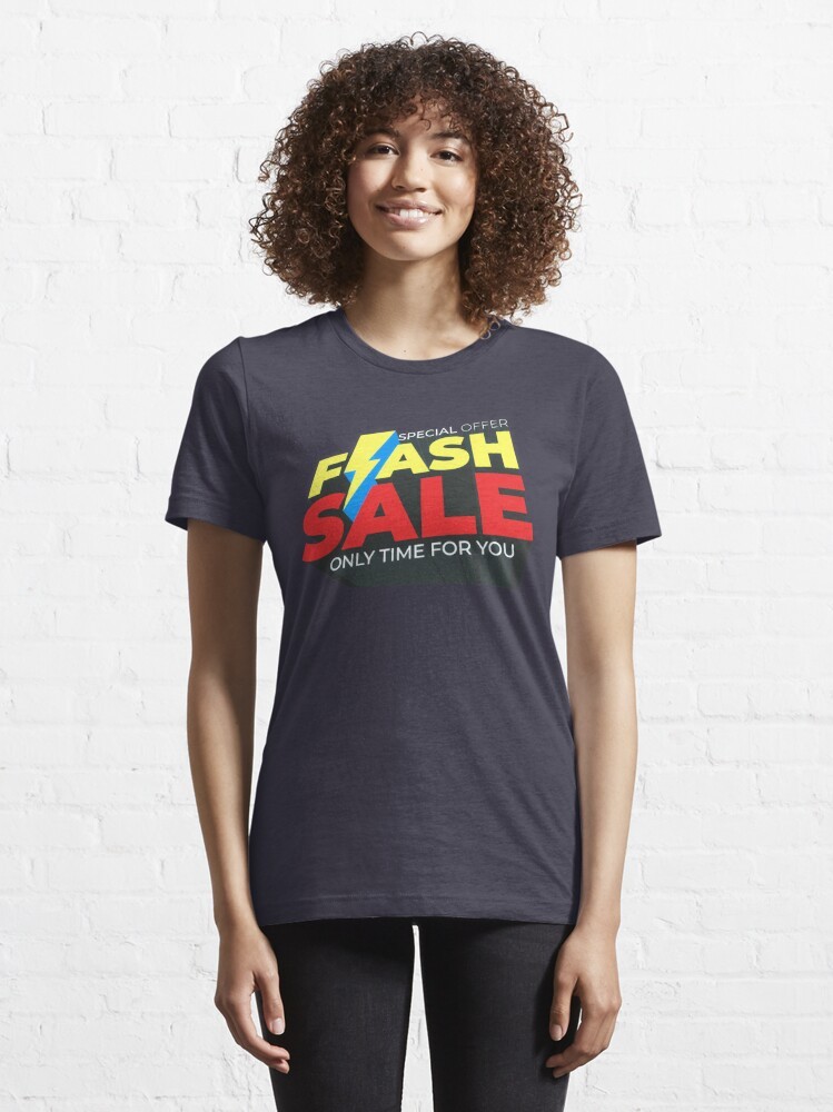 Market Promotional Staff Wear Shirt Printed Shirt Classic Crew Neck T-Shirt