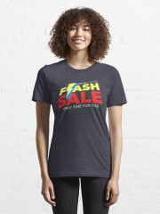 Market Promotional Staff Wear Shirt Printed Shirt Classic Crew Neck T-Shirt