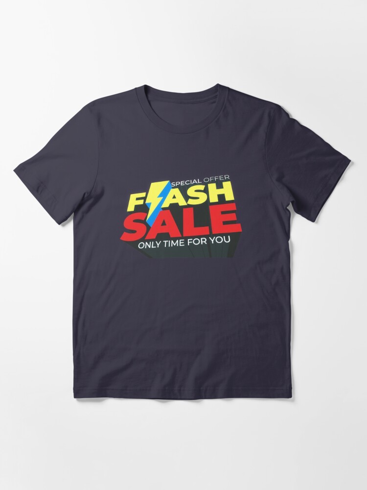 Market Promotional Staff Wear Shirt Printed Shirt Classic Crew Neck T-Shirt