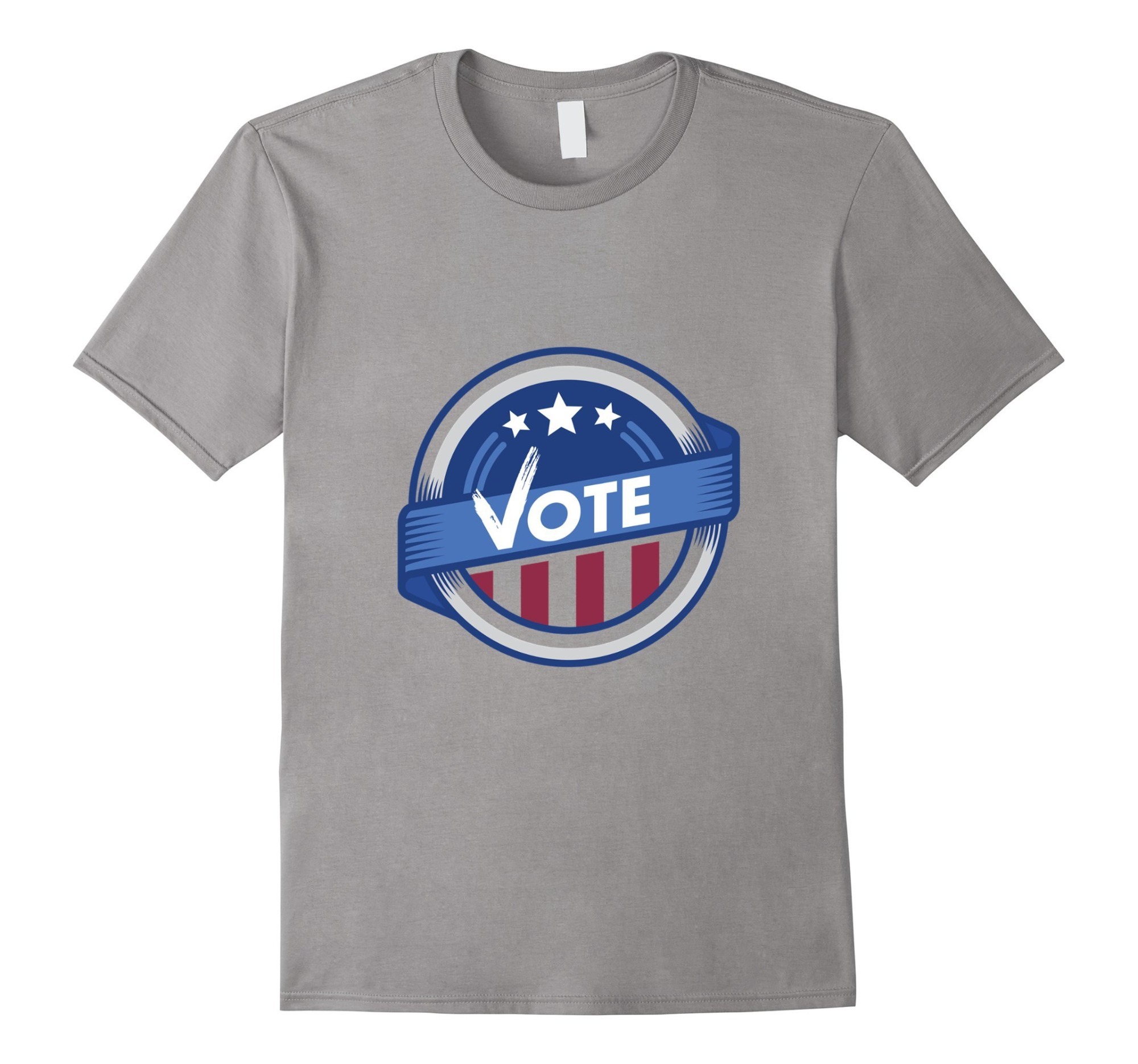 Get out and Vote Election T Shirt Custom Election Campaign Crew Neck Short Sleeve Tee