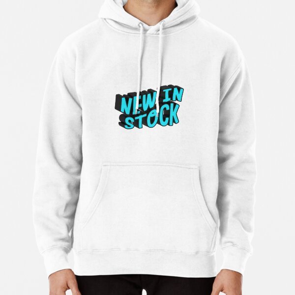 New In Stock Pullover Hoodie Single-sided Print Hooded Shirt with Kanga Pocket