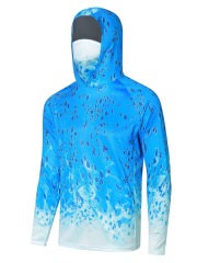 Fishing clothing quick drying sun protection clothing Men's ice silk quick drying breathable fishing clothing Summer fishing clothing