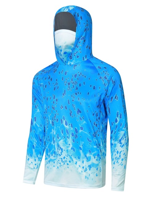 Fishing clothing quick drying sun protection clothing Men's ice silk quick drying breathable fishing clothing Summer fishing clothing