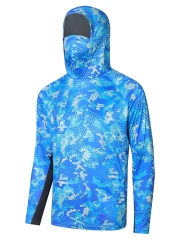 Fishing clothing quick drying sun protection clothing Men's ice silk quick drying breathable fishing clothing Summer fishing clothing