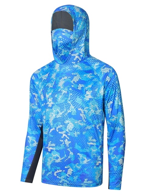 Fishing clothing quick drying sun protection clothing Men's ice silk quick drying breathable fishing clothing Summer fishing clothing