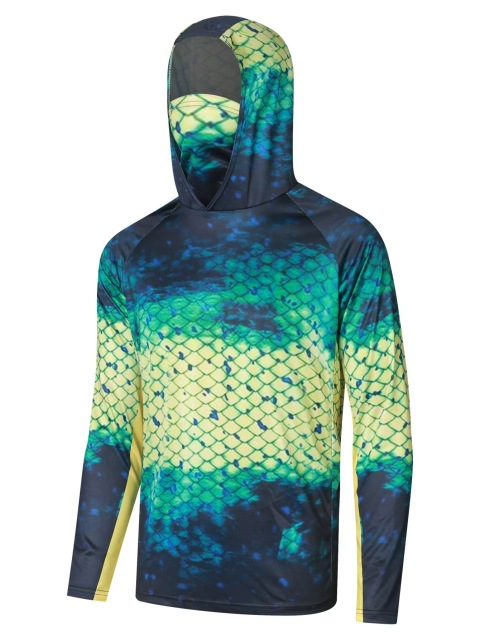 Fishing clothing quick drying sun protection clothing Men's ice silk quick drying breathable fishing clothing Summer fishing clothing