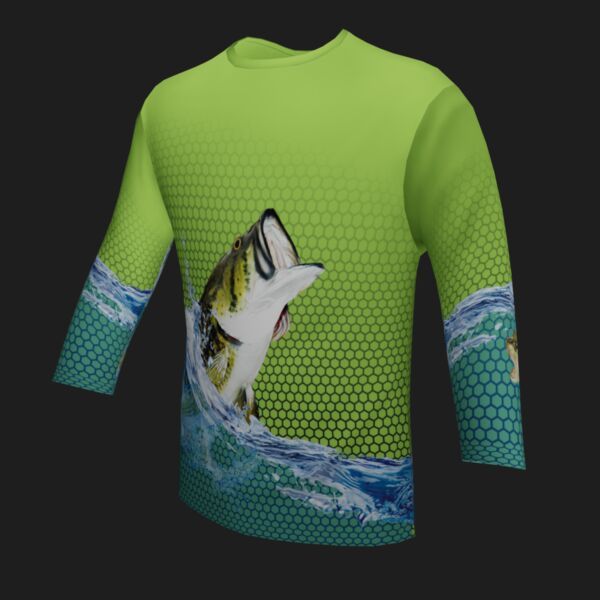 Sublimated Fishing Jerseys, Custom Fishing Jersey Manufacturer