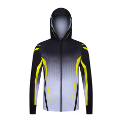 Outdoor sun protection fishing clothing for men summer soaking wet camouflage hooded long sleeve sun protection clothing sea fishing ice silk fishing clothing