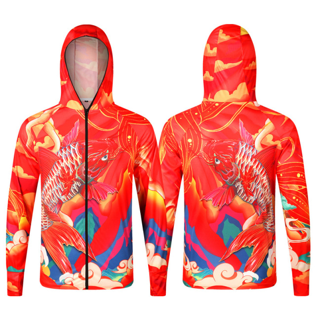 custom fishing jerseys dry uv fishing hoodie hunting shirt hiking shirt