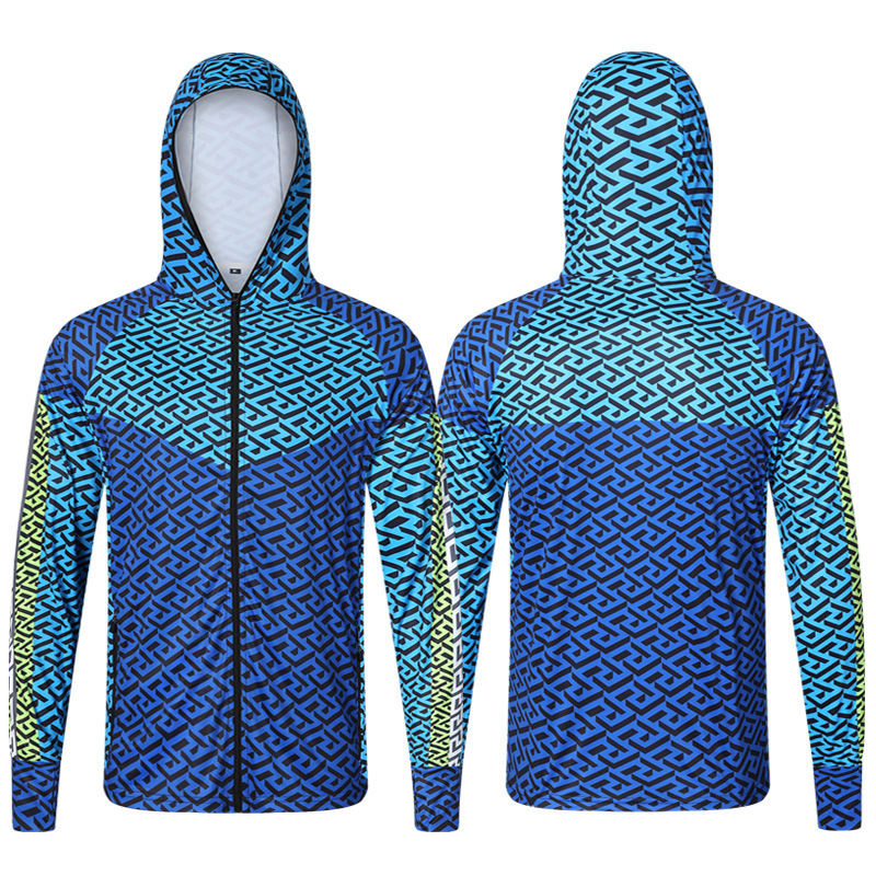 Customized Summer Sun Protection Long Sleeve Uv Shirts For Men Kids