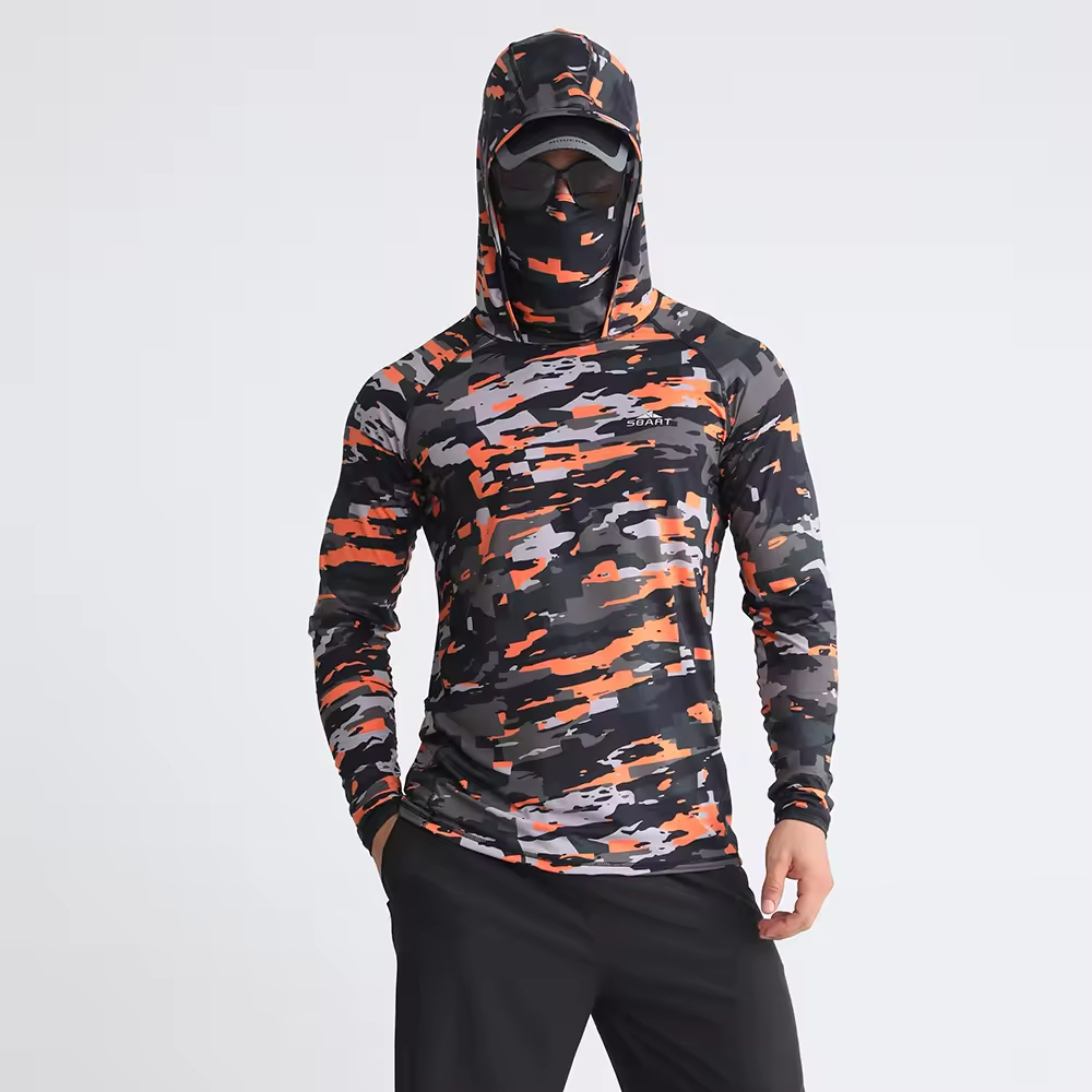 Customized Summer Sun Protection Long Sleeve Uv Shirts For Men Kids
