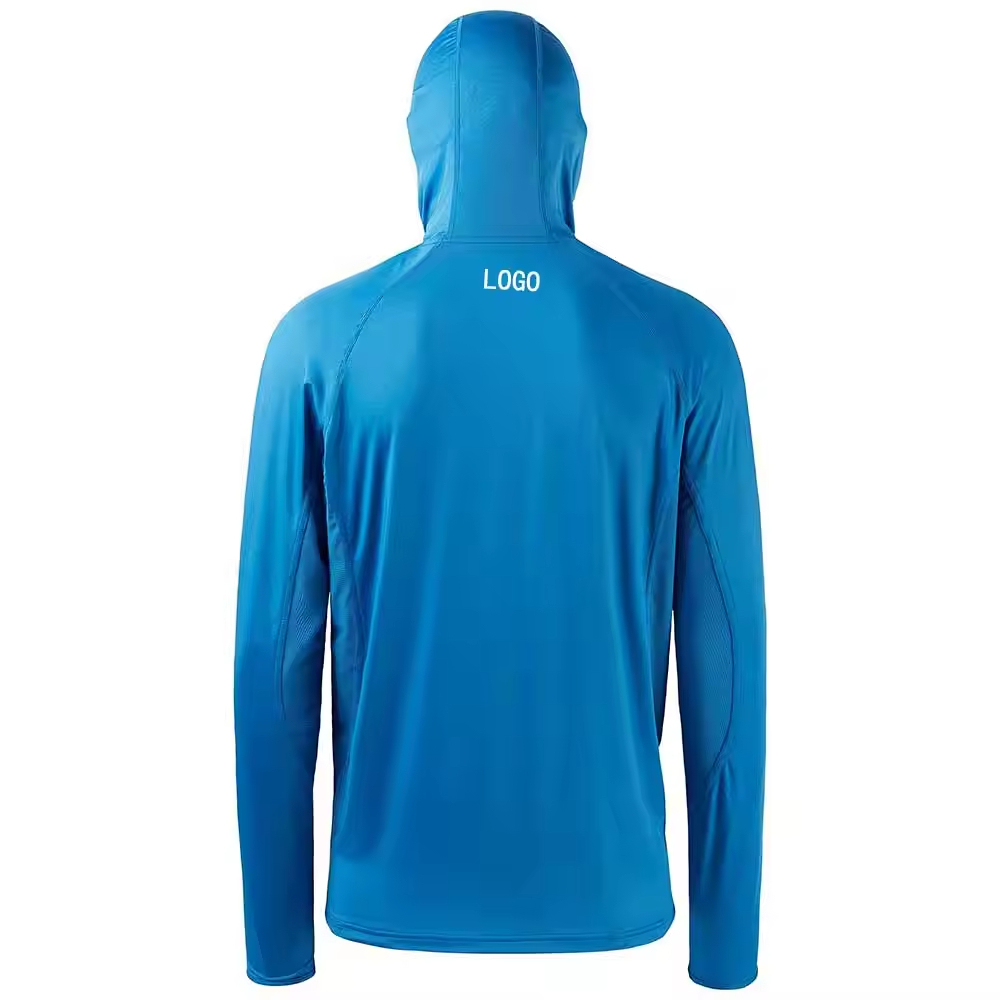 Custom Anti Uv Sun Protection Sublimation Long Sleeve Fish Shirts Zipper Pockets Fishing Wear Jersey Quick Dry Fishing Shirt