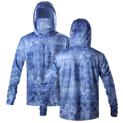 Hot Sale Custom made Fishing Shirts Performance Sublimation Tournament Fishing Wear Quick Dry Fish Shirts