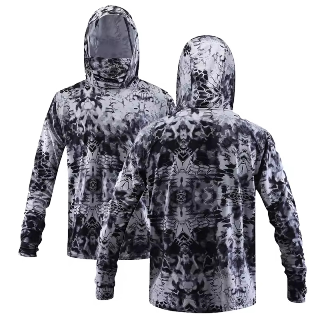 Hot Sale Custom made Fishing Shirts Performance Sublimation Tournament Fishing Wear Quick Dry Fish Shirts