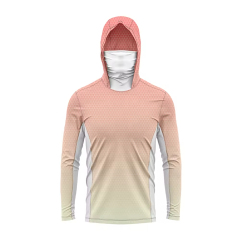 Anti Sweat Long Sleeve Fishing Shirt, Custom LOGO, Breathable Quick Dry, UV Protection UPF 50 Durable Polyester