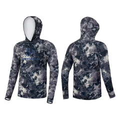Custom Your Design Sublimation Fishing Jersey Uv Protection Tshirts Men Quick Dry UPF 50+ Long Sleeve Fishing Shirts