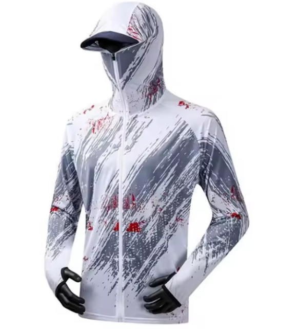 Fishing Shirts Fabric UV Protection Quick Dry Custom Logo