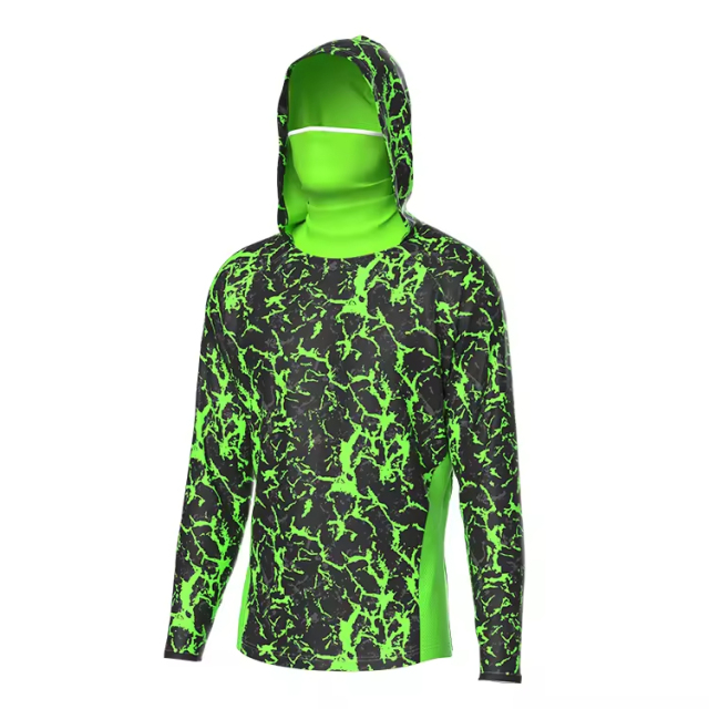 High Quality Sublimated Design Fishing Uniform Customized Windproof And Sun Protection Fishing Jersey