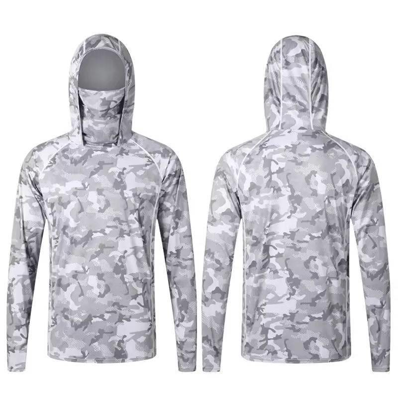 Fishing Clothing Manufacturers Uv Protection Fishing Jersey Shirt Upf 50+ Quick Dry Long Sleeve Fishing Apparel