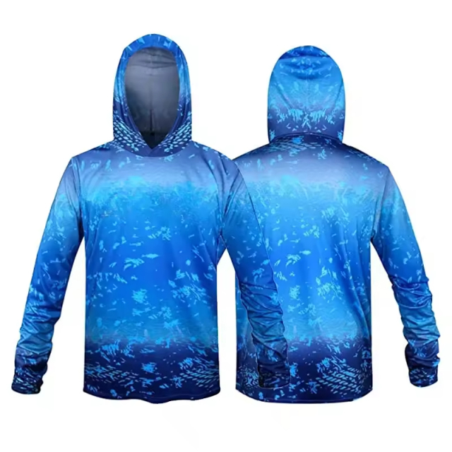 Latest Fashionable Fishing Jersey Design Your Own Fishing Jersey Comfortable Fabric Men Fishing Shirts