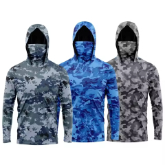 Hot sale custom made fishing jersey high quality custom logo long sleeves fishing jerseys for men comfortable and breathable