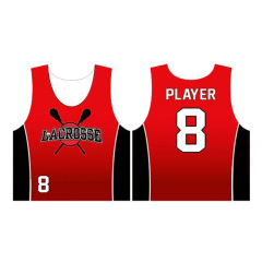 Design Your Own sublimation custom box lacrosse jersey uniforms