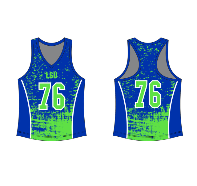 Women and girls lacrosse racerback singlet lacrosse jersey game lacrosse jersey