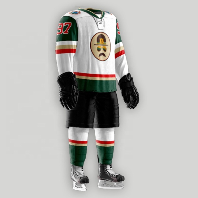 UFUNNY Custom Practice Ice Hockey Jersey - Christmas Jersey for Players