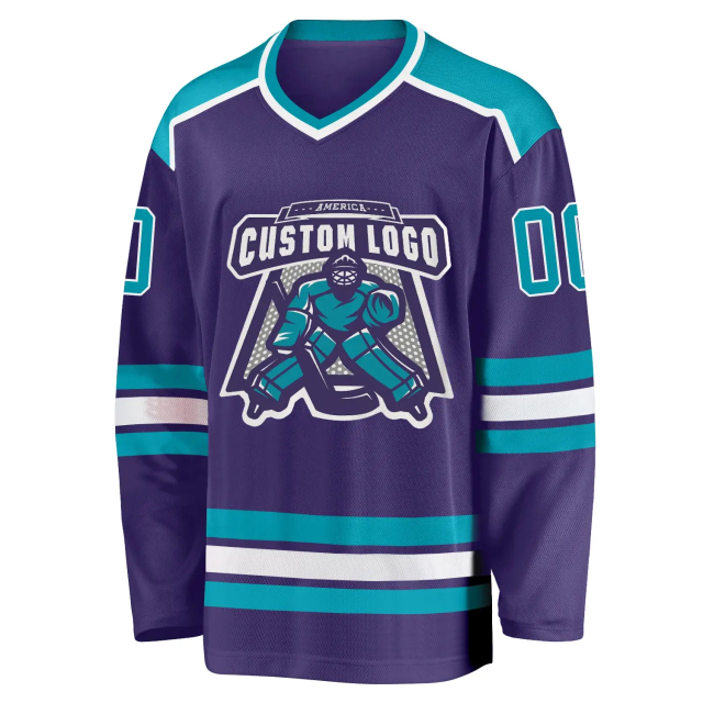 High quality practice custom Ice Hockey Wear Cheap custom team color lightweight 100 %polyester ice hockey jersey