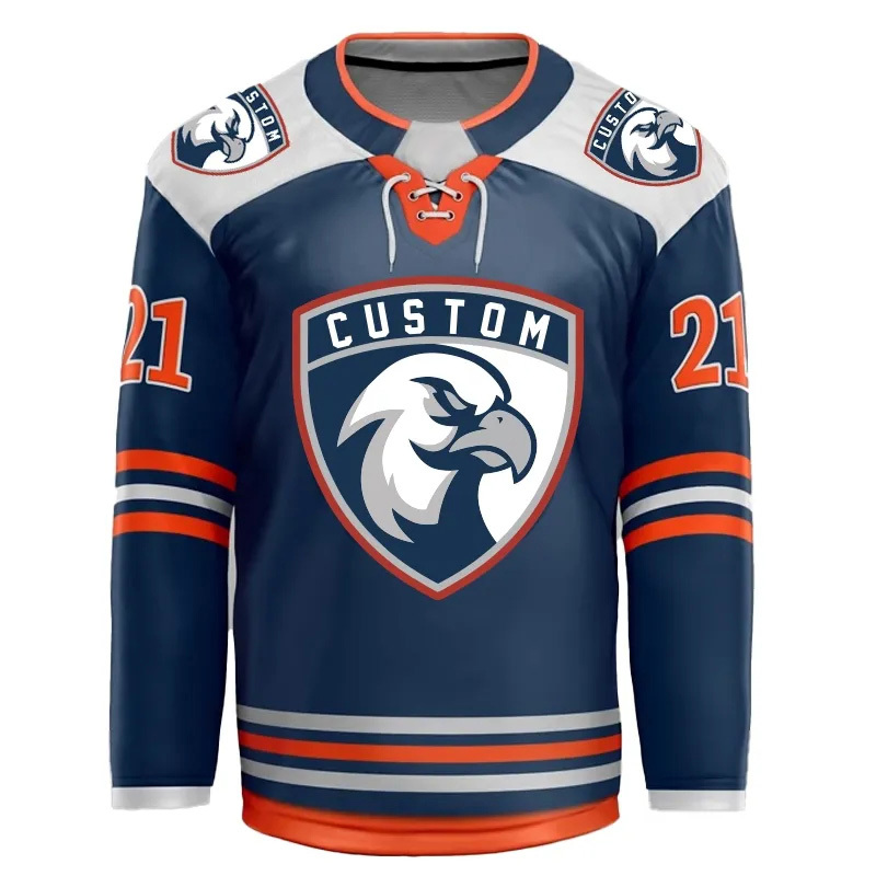 Ice Hockey Custom Design Sublimation Sportswear Customize Team Name for Adults Youth