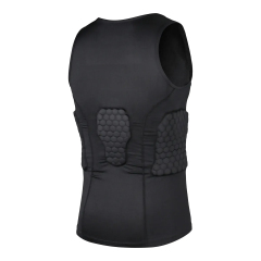 High - Performance Anti - impact Honeycomb Shorts, American Football Sleeveless Jerseys, T - Shirts, Training Apparel, Compression Padded Vests