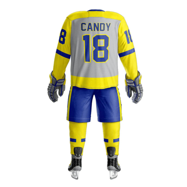 Wholesale High Quality Design Logo Ice Hockey Wear Custom Sports Ice Hockey Uniform